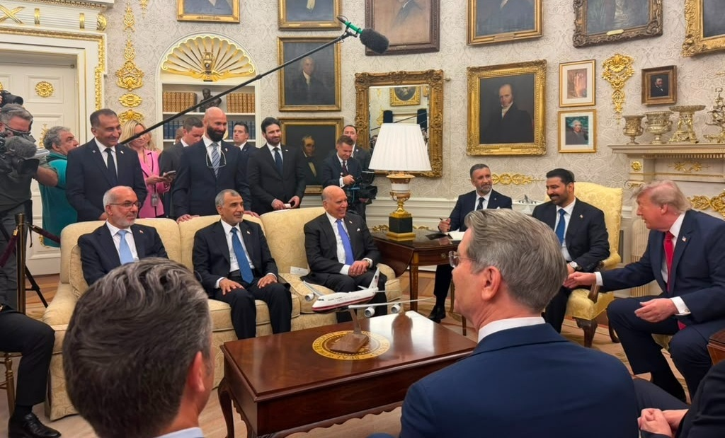 image-103 ترامب يستقبل الزيدي في البيت الأبيض لبحث نزع سلاح الفصائل وجذب الإستثمارات الأميركية للعراق