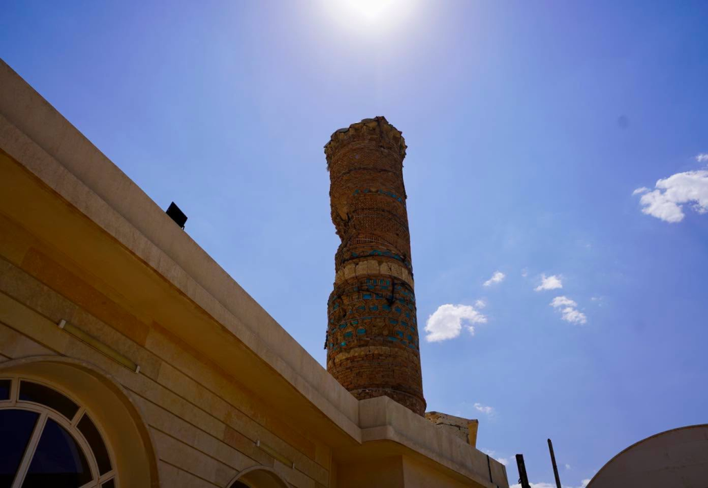 image-46-1024x706 المباشرة بإعادة إعمار مئذنة جامع العمرية التاريخي في الموصل القديمة