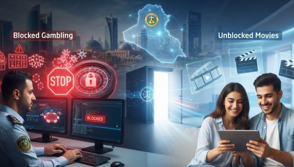 الإتصالات العراقية تحظر منصات المقامرة الإلكترونية وترفع الحجب عن موقع الأفلام العالمي