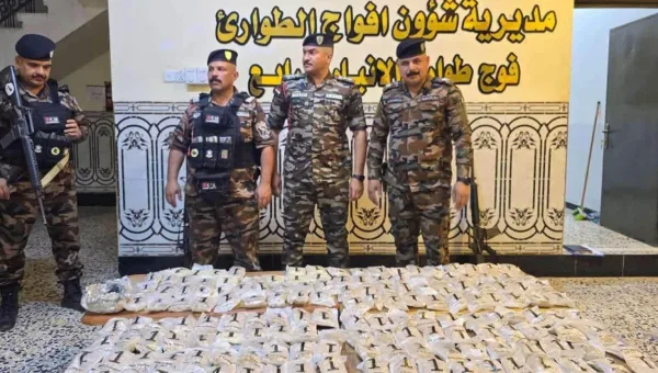ضبط 175 ألف حبة كبتاغون في عملية أمنية خاطفة شمالي الفلوجة