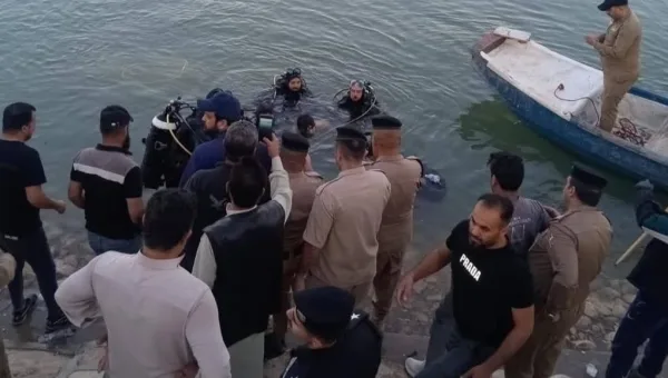 انتشال جثمان شاب من نهر الفرات بالأنبار بعد 20 يومًا من الغرق