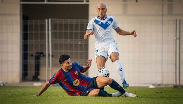 وأخيرًا تحقق شعار “قادمون يا أوروبا”.. برشلونة يتغلب وديًا على أوروبا برباعية والتوصل الاجتماعي يشتعل