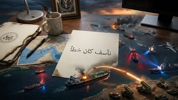 نأسف كان خطأ ..كواليس ليلة ساخنة.. إقرار إيراني بـ “الخطأ” في هرمز والبيت الأبيض يُلوّح بآلة الحرب