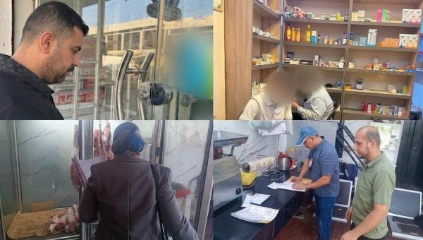 صحة نينوى تكثف حملاتها الرقابية.. غلق صيدليات ومذخر أدوية وعيادة تمريضية وضبط مخالفات في محال جزارة