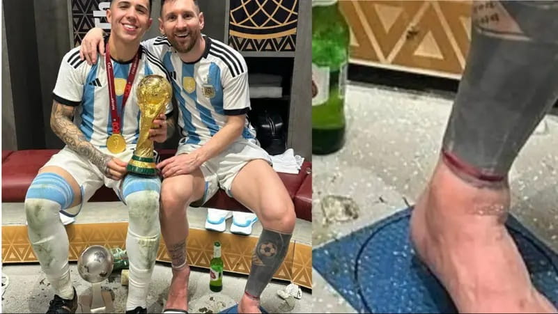 سوار-2 ما سر السوار الأحمر لــ ميسي؟.. تميمة يهودية تنتشر بين نجوم الأرجنتين في المونديال