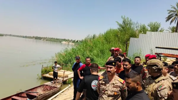 العثور على جثمان العميد الركن فيصل جواد بعد يومين من غرقه في نهر دجلة