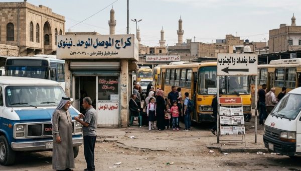 ابتزاز علني بلا خدمات..”كراجات” الموصل تحت مجهر الغضب الشعبي