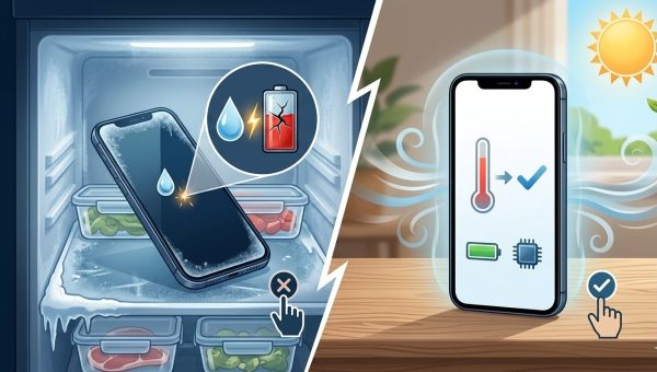 تحذيرات من وضع الهواتف في الثلاجة لتبريدها والخبراء يكشفون خطورة تكثف الرطوبة
