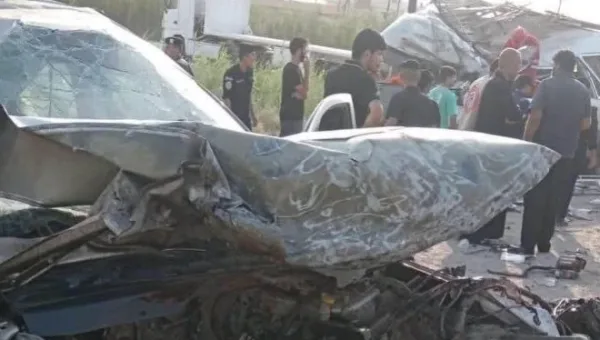 حادث سير مروع في الديوانية يودي بحياة  6 زائرين