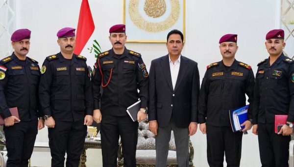 محافظ نينوى يبحث مع ممثل رئيس جهاز مكافحة الإرهاب تعزيز قدرات الجهاز وتلبية احتياجاته الميدانية