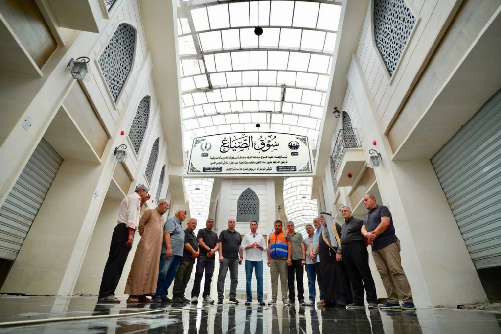 عمارة الموصل القديمة تتنفس الحياة مجددًا بإفتتاح سوق الصاغة التراثي في الجانب الأيمن