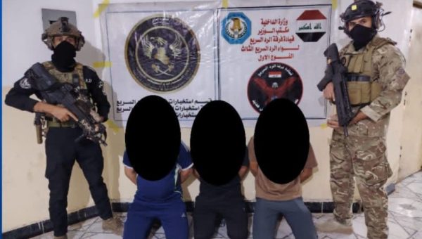 الرد السريع يُطيح بثلاثة متهمين بإغتيال مدير ديرة ماء أبي صيدا في ديالى
