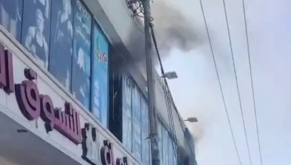السيطرة على حريق ضخم في مجمع رياضي نسوي بكركوك بلا إصابات