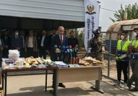 إتلاف أطنان من السموم.. مكافحة المخدرات في إقليم كوردستان تحرق أكثر من نصف طن من الكبتاجون بأربيل