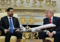 العراق ومسؤولون عرب يبحثون مع ترمب تداعيات الصراع مع إيران وملف الفصائل المسلحة