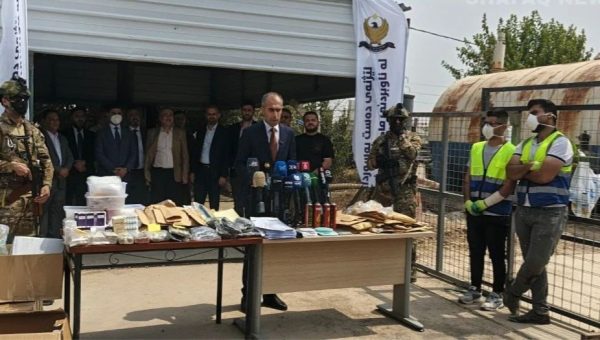 إتلاف أطنان من السموم.. مكافحة المخدرات في إقليم كوردستان تحرق أكثر من نصف طن من الكبتاجون بأربيل