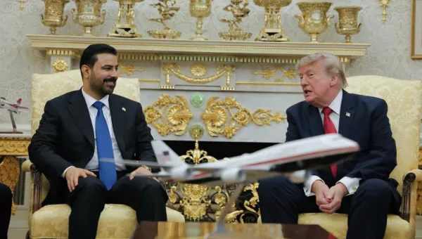 العراق ومسؤولون عرب يبحثون مع ترمب تداعيات الصراع مع إيران وملف الفصائل المسلحة