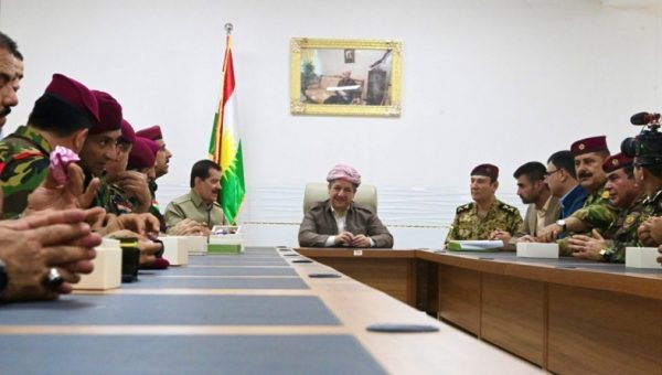 مسرور بارزاني لبغداد: أنصفوا البيشمركة وساووا رواتبهم بالجيش العراقي
