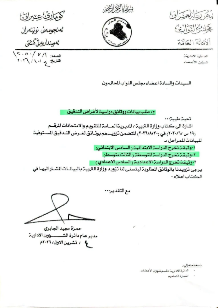 زلزال الشهادات المزورة.. تحرّك برلماني لتدقيق وثائق جميع مسؤولي الدولة