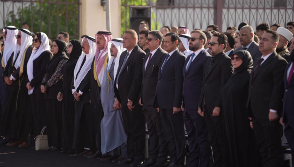 النجيفي في مراسم التشييع الرسمي لرفات 47 شهيدا من أبناء نينوى: تضحيات الشهداء ستبقى حاضرة في ذاكرة نينوى وستتناقلها الأجيال