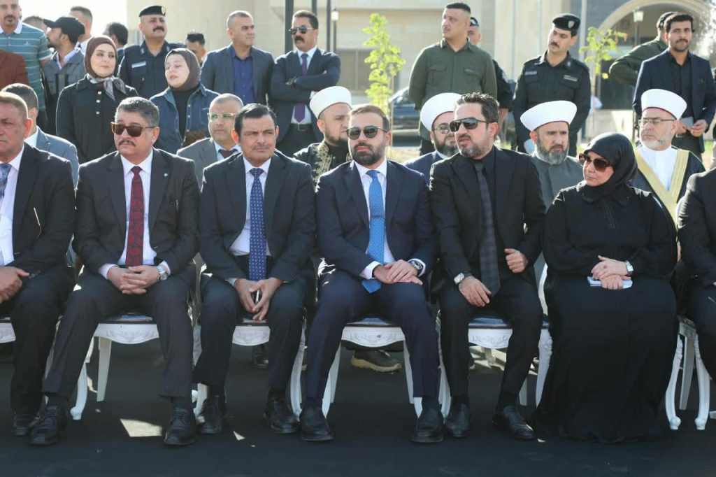 النجيفي في مراسم التشييع الرسمي لرفات 47 شهيدا من أبناء نينوى: تضحيات الشهداء ستبقى حاضرة في ذاكرة نينوى وستتناقلها الأجيال