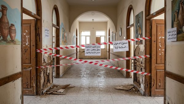 بسبب حشرة الأرضة.. إغلاق جناح قسم الفنون التشكيلية في معهد الفنون الجميلة للبنات بالموصل