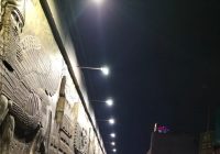 بلدية الموصل تزيّن نفق المجموعة الثقافية بإنارة حديثة تبرز تراث المدينة الحضاري