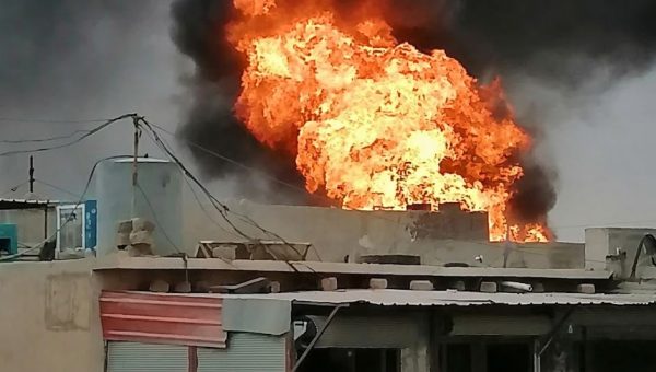 دون وقوع إصابات.. إخماد حريق في شارع البصرة غربي العاصمة بغداد