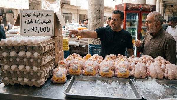 قفزة مفاجئة في الأسواق العراقية.. بورصة المواد الغذائية تشتعل عقب خفض قيمة الدينار
