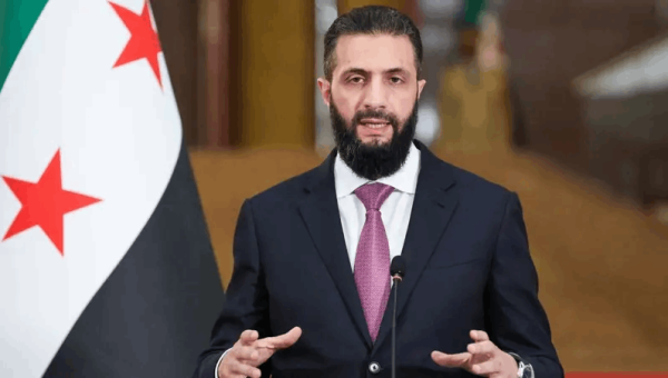 قبل زيارة الزيدي لدمشق.. الشرع يؤكد أمن الحدود مع العراق ويطرح مشروع خط (كركوك – بانياس) النفطي