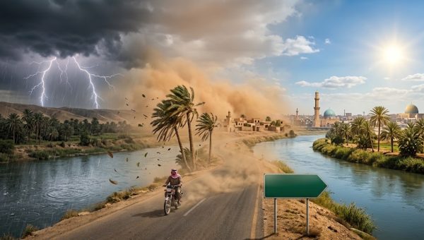 طقس الأيام المقبلة: أمطار رعدية وغبار وتفاوت بالحرارة