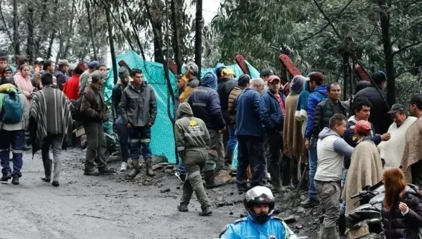فاجعة جديدة في كولومبيا.. مصرع وإصابة 21 شخصًا بإنهيار منجم ذهب غير قانوني